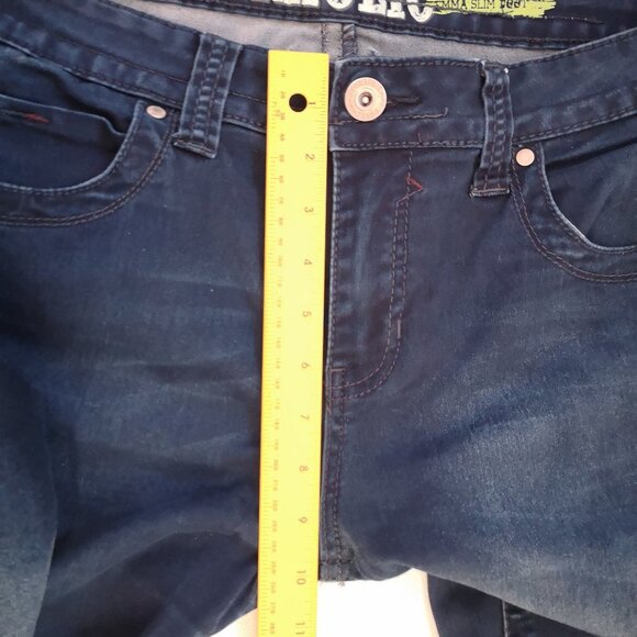 2/$30.00 - Hydraulic Emma Slim Boot Ladies Dark Wash Size 15/16 Jeans - Picture 10 of 12